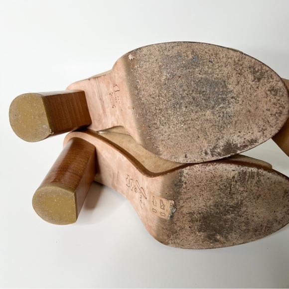 Joie Neutral Tan Suede Sandals Size 38 - Picture 5 of 8